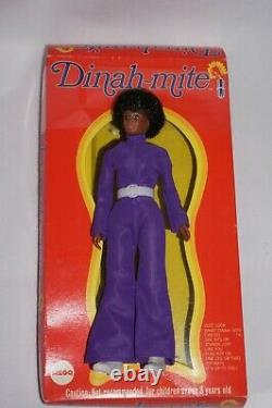 Mego Dinah Mite black 8 doll action figure AA African American MIB rare