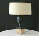 Mid Century 1950's Brach-Allen Studio Modernist African Bust Table Lamp