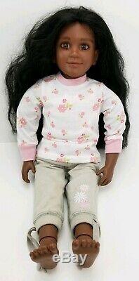Missing Finger African American My Twinn Poseable Doll Dark Skin AA Black