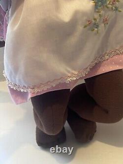 My Child vintage 1985 Mattel black African American baby doll plush toy kitsch