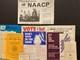 NAACPVintage 1950s-70s LotAfrican American Ephemera Archive inc. Voting Poster