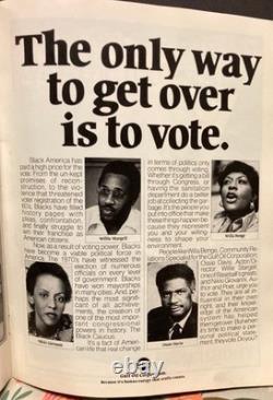 NAACPVintage 1950s-70s LotAfrican American Ephemera Archive inc. Voting Poster