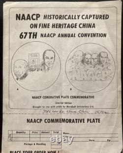 NAACPVintage 1950s-70s LotAfrican American Ephemera Archive inc. Voting Poster