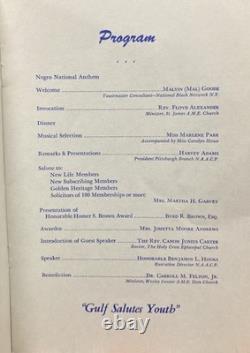 NAACPVintage 1950s-70s LotAfrican American Ephemera Archive inc. Voting Poster