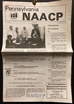 NAACPVintage 1950s-70s LotAfrican American Ephemera Archive inc. Voting Poster