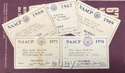 NAACPVintage 1950s-70s LotAfrican American Ephemera Archive inc. Voting Poster