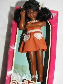 NEW 1976 Mattel 6.5 CARLA Black African American Barbie Doll 7377 Vintage