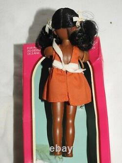 NEW 1976 Mattel 6.5 CARLA Black African American Barbie Doll 7377 Vintage