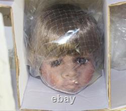 NEW 24 in ARIKA KAYE WIGGS AFRICAN AMERICAN BLACK NATIVE AUSTRALIAN BISQUE DOLL