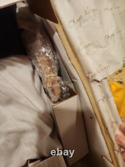 NEW 24in MOLLY BY KAYE WIGGS DOTY WINNING AFRICAN AMERICAN BLACK PORCELAIN DOLL