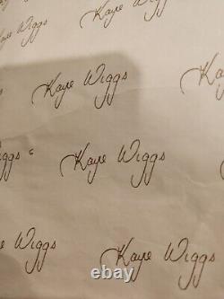 NEW 24in MOLLY BY KAYE WIGGS DOTY WINNING AFRICAN AMERICAN BLACK PORCELAIN DOLL