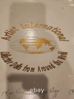 NEW 24in MOLLY BY KAYE WIGGS DOTY WINNING AFRICAN AMERICAN BLACK PORCELAIN DOLL