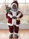 NEW African American Black Santa Claus BIG 33 Christmas Greeter FREE SHIPPING
