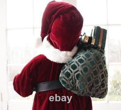 NEW African American Black Santa Claus BIG 33 Christmas Greeter FREE SHIPPING