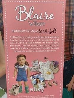 NEW American Girl BLAIRE WILSON DOLL & Accessories Set