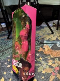 NIB New 1992 Vintage Black African American Earring Magic Barbie #2374 ToysRus