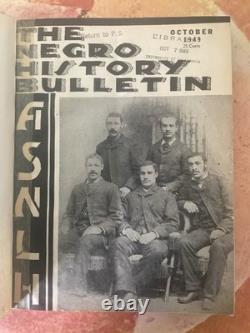 Negro History Bulletin Important African American Periodical RARE 1949-51