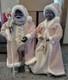 New African American Black Santa Mrs Claus Greeter Display 33 Tall Beautiful