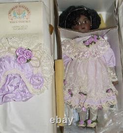 New Antique Reproduction Tete Jumeau Patricia Loveless Black Aa Porcelain Doll