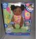 New Baby Alive Baby Go Bye Bye Doll Dark Brown Curly Hair African American Black