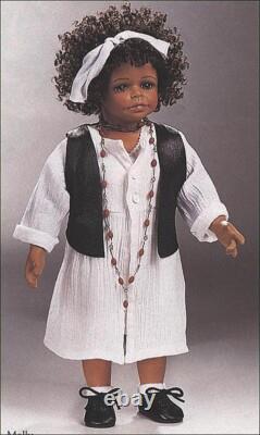 New Molly Kaye Wiggs Doty Award Winning African American Black Porcelain Doll