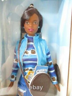 New Nrfb Mattel Black Oreo Barbie Doll Aa 2001 School Time Fun Recalled Rare