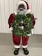 New Santa Claus African American Black 36 Greeter Christmas Doll Store Display