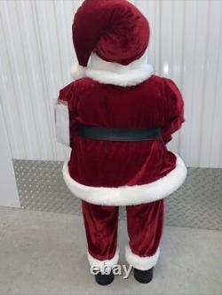 New Santa Claus African American Black 36 Greeter Christmas Doll Store Display