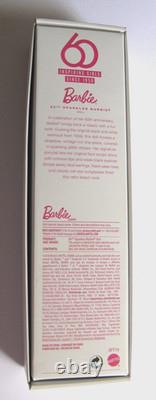 Nib Nrfb Barbie 2018 60th Anniversary Sparkles Black African American Doll