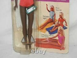 Nrfb 1970 Mattel The Sun Set African American Black Malibu Christie Doll #7745