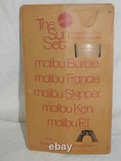 Nrfb 1970 Mattel The Sun Set African American Black Malibu Christie Doll #7745