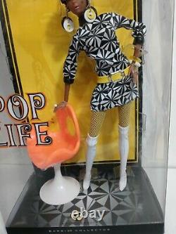 Nrfb 2008 Pop Life Collector Barbie Aa Black Christie Doll 50th Anniversary
