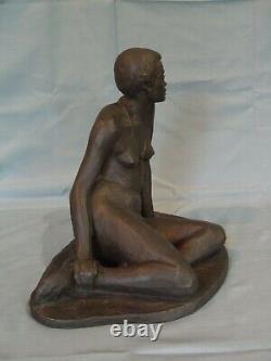 Nude Female Klara Sever Sculpture Regina African American Black Woman Naked Lady