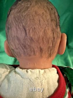 OOAK African American Clay Baby Cannon Janet Paulger of Lullaby Dolls 16 2006