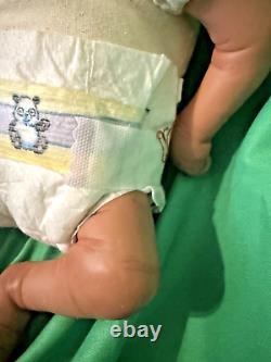 OOAK African American Clay Baby Cannon Janet Paulger of Lullaby Dolls 16 2006