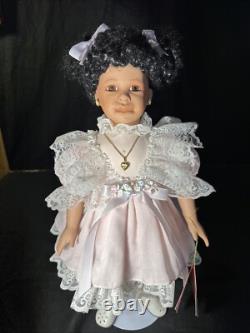 ORIGINAL RARE! EFFANBEE DOLL KESIA African-American, DARK BLACK HAIR Authentic