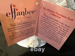 ORIGINAL RARE! EFFANBEE DOLL KESIA African-American, DARK BLACK HAIR Authentic