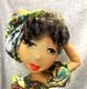 Omalara #410 Black African-American- 19''-20'' -#Doll-#handmade
