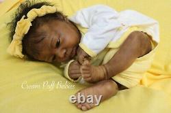 Ooak Reborn Preemie Baby Girl Doll Africn American Black Baby Ethnic Biracial