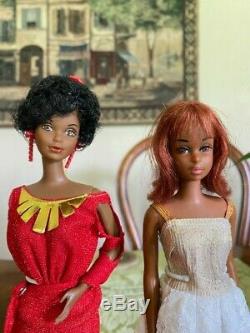 Original, 1st Issue Black Barbie and African American Francie, Barbie's Cousin
