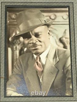Original Photograph of Mr. Ollie Williams, African-American Tailor in Texas 1940