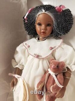PAULINES LIMITED EDITION DOLL African American Serenity BJONNESS 12 MINT