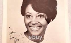 Pageant Signed Photo 1971 MISS INDIANA PATRICIA PATTERSON, African American/Black