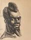 Paul Bough Travis, Two Studies of African American Black Males, Cleveland Ohio