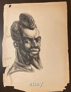 Paul Bough Travis, Two Studies of African American Black Males, Cleveland Ohio