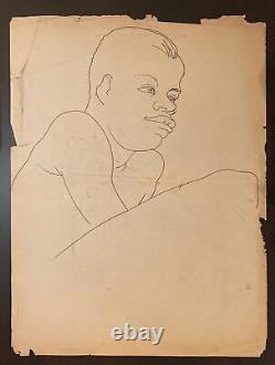 Paul Bough Travis, Two Studies of African American Black Males, Cleveland Ohio