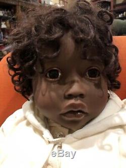Phillip Heath LALA 1 AFRICAN AMERICAN 34 VINYL ORIGINAL ARTIST Toddler Big Doll