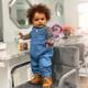 Pinky 26 Inch Reborn Toddler Baby Doll Black Boy Lifelike African American Newbo