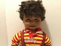 Playmates Corky Crickets Brother Rare Black African American Talking Doll 1986