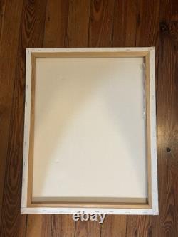 Pop Art Original Outsider Art African American Black Woman Painting Bubble Gum